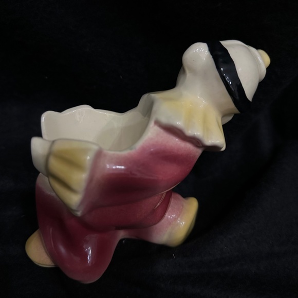 Shawnee Pottery, vintage, JoJo the clown flowerpot holder. - Picture 3 of 7